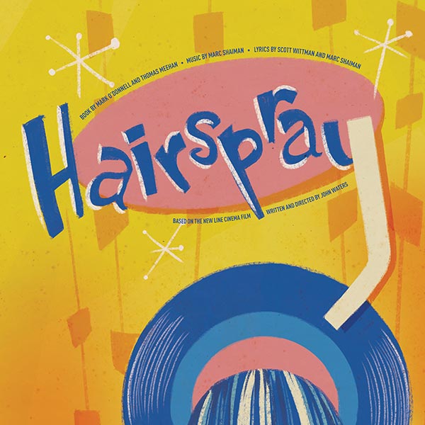 Hairspray Poster Design and Logo Pack