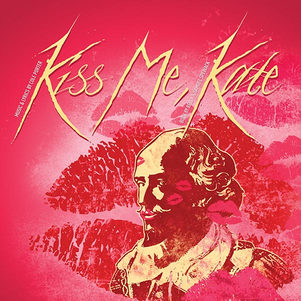 Kiss Me Kate Poster Design and Logo Pack