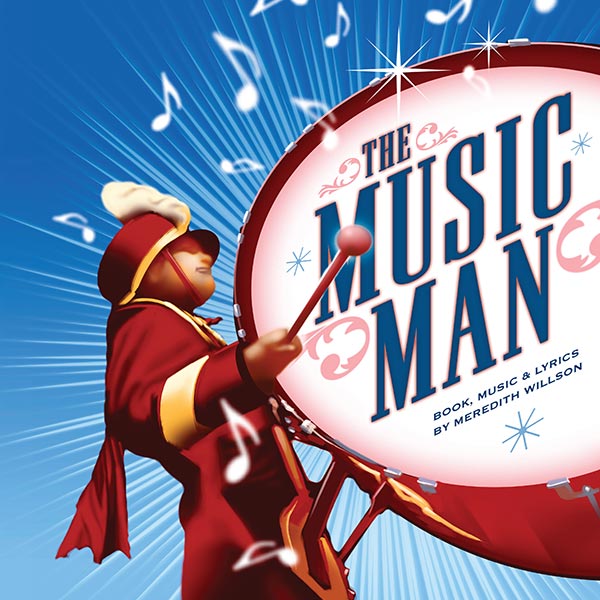 The Music Man Poster Design and Logo Pack