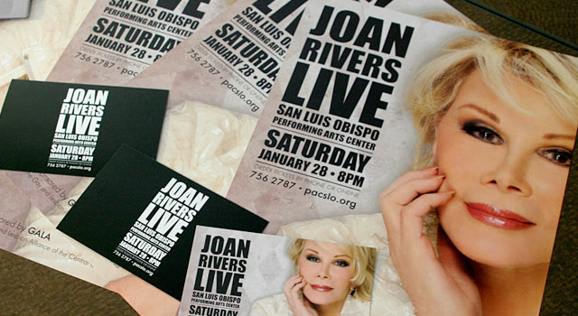 Joan Rivers Live Poster